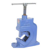 Open Type Pipe Vice - Material: Cast Iron