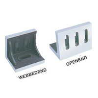 Cast Iron Slotted Angle Plates - Color: Silver