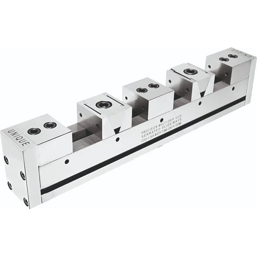 U 2424 Unique Precision Multi Grip Vice - Color: Silver