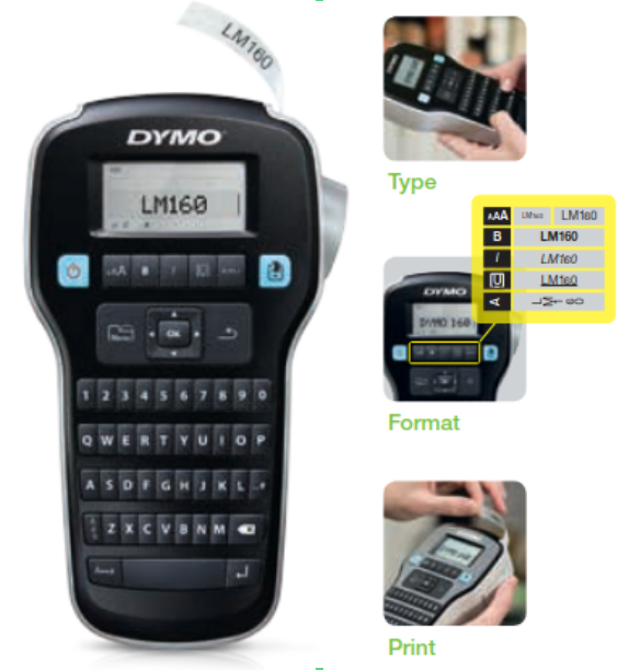 डाइमो लेबल प्रिंटर LM-160