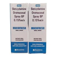 Benzydamine Spray - Physical Form: Liquid