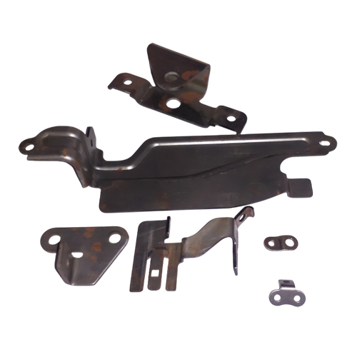 Metal Press Tool Components - Color: Silver