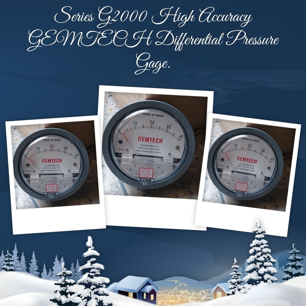 GEMTECH Differential Pressure Gauge Supplier From Sonipat Haryana