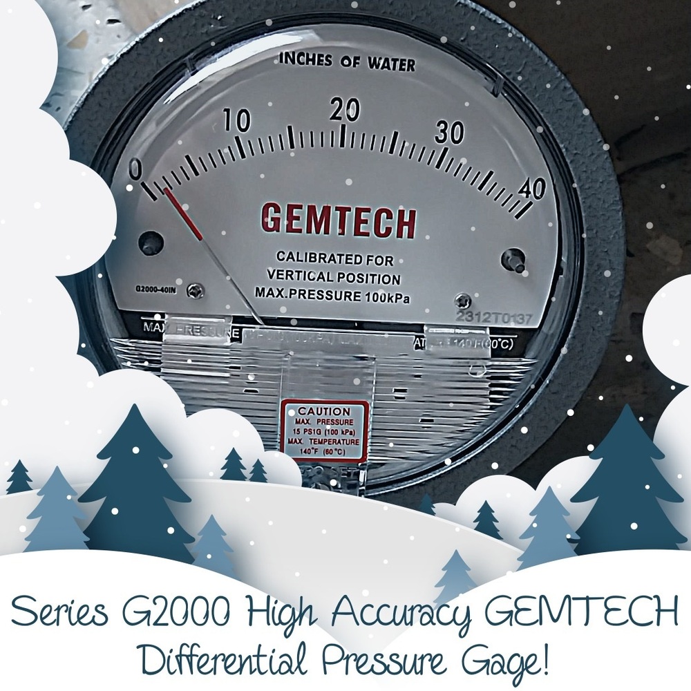GEMTECH Differential Pressure Gauge Supplier From Sonipat Haryana