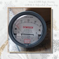 GEMTECH Differential Pressure Gauge Supplier From Sonipat Haryana