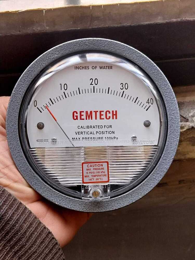 GEMTECH Differential Pressure Gauge In Bommasandra Industrial Area Bangalore Karnataka