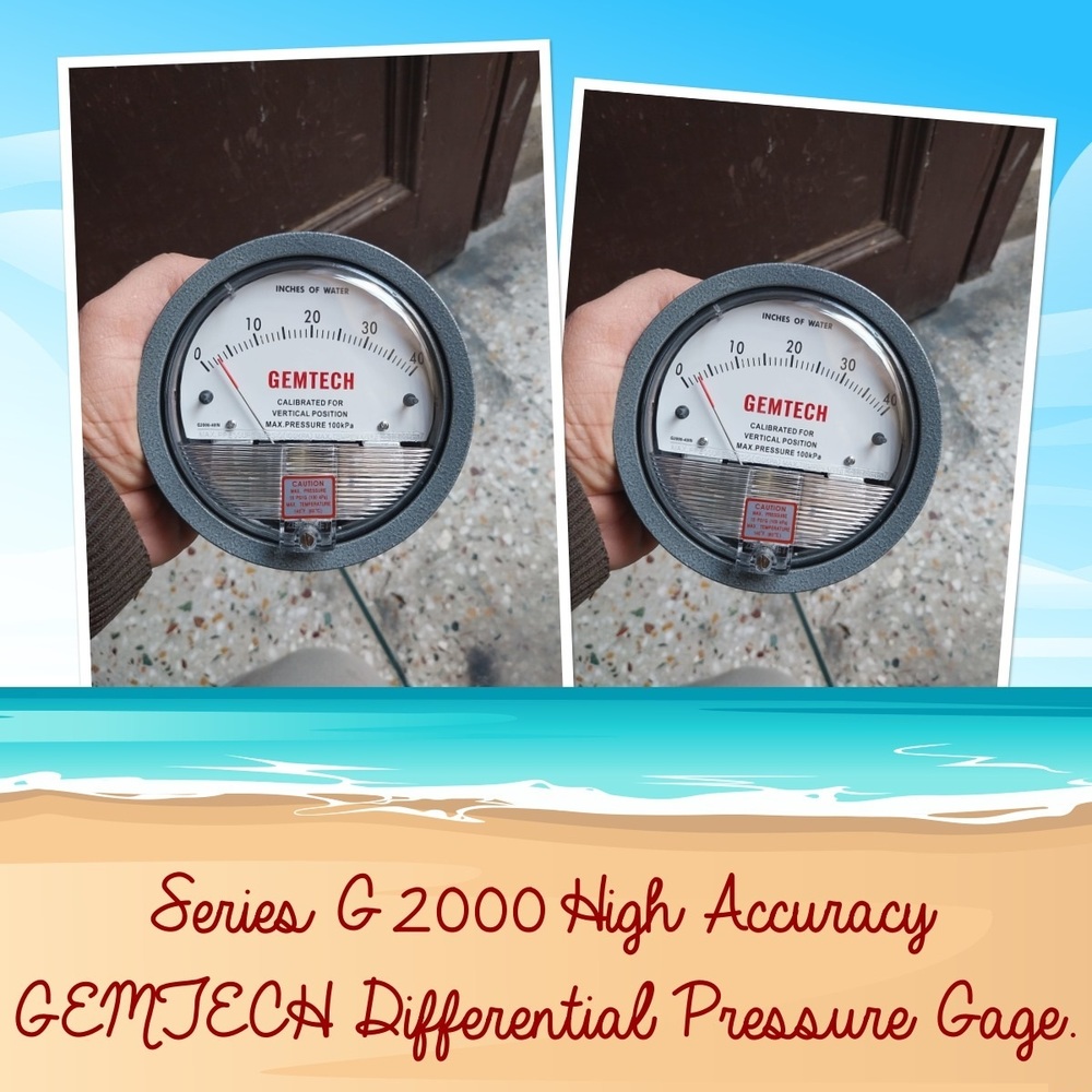 GEMTECH Differential Pressure Gauge Supplier From Tijara Rajasthan