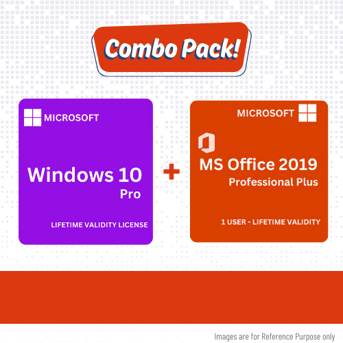 Windows 10 Pro + MS Office 2019 Pro Plus Software