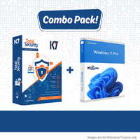 K7 Total Security 1 User 1 Year + Windows 11 Pro Key Software