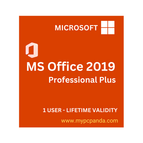 Professional Plus Key Lifetime Validity License MS Office 2019 Software