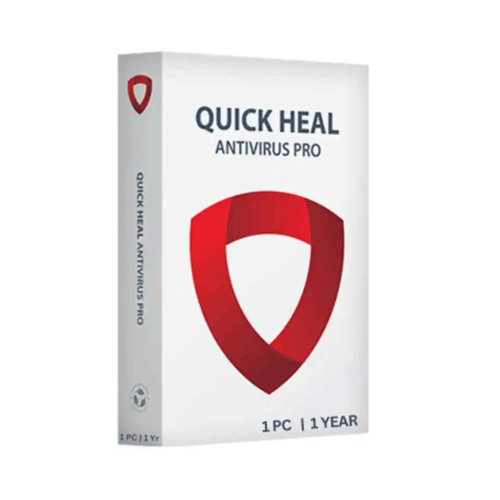 1 User 1 Year Quick Heal Pro Antivirus Software