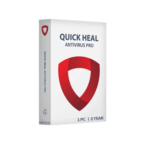 1 User 3 Years Quick Heal Antivirus Pro Software