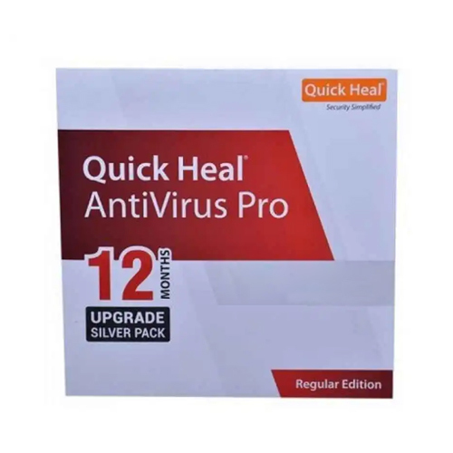 1 User 1 Year Renewal Quick Heal Pro Antivirus Software