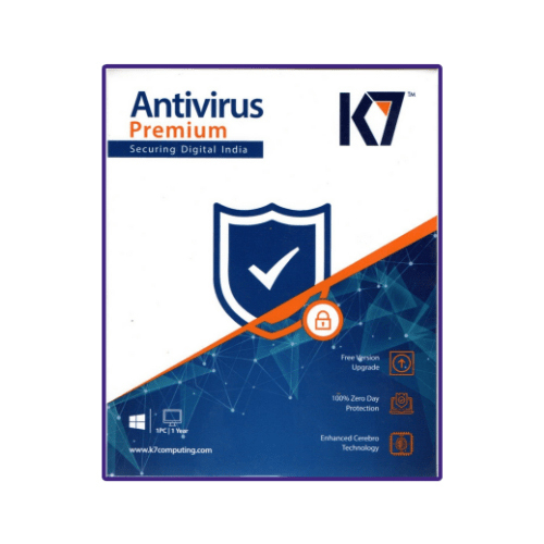 1 User 1 Year K7 Premium Antivirus Software