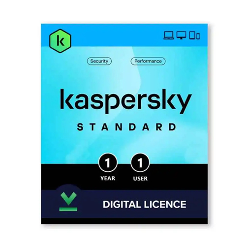 1 User 1 Year Kaspersky Standard Antivirus Software