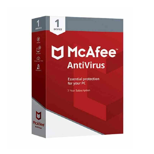 1 Device 3 Years McAfee Pro Antivirus Software