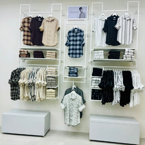 Garment Shop Display Rack - Feature: Corrosion Resistant
