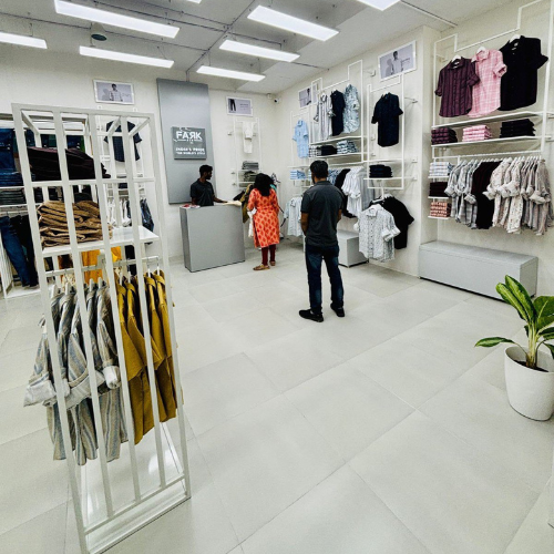 Garments Display Stand (Gondolas Stand)