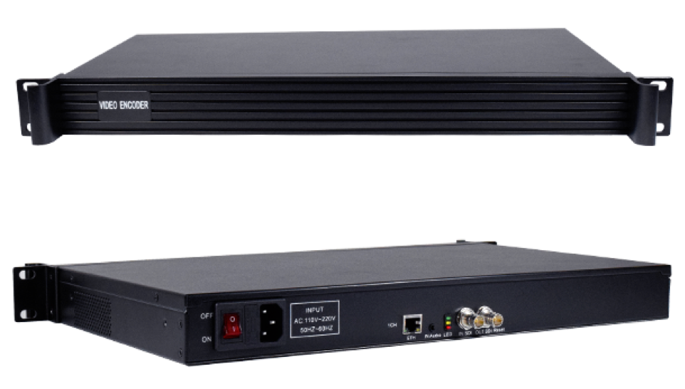 Videocast H.265/ H.264 1U 1channel SDI to IP Encoder