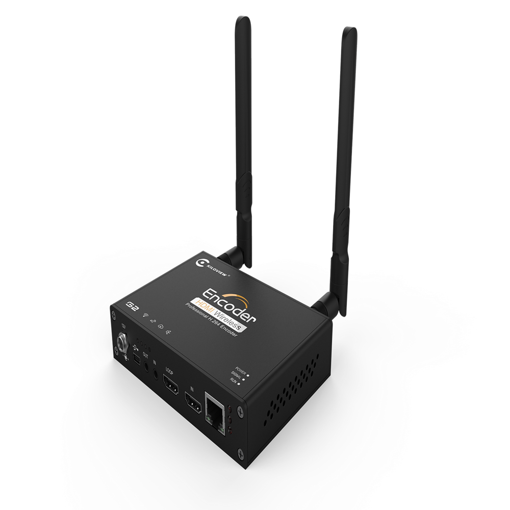 Kiloview G2 H264 Video Encoder with Wi-Fi/LTE Video Encoder