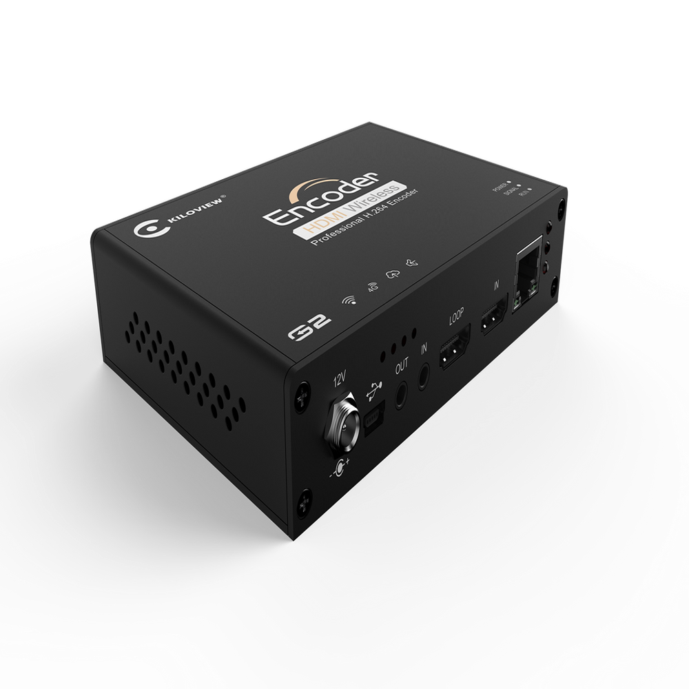 Kiloview G2 H264 Video Encoder with Wi-Fi/LTE Video Encoder