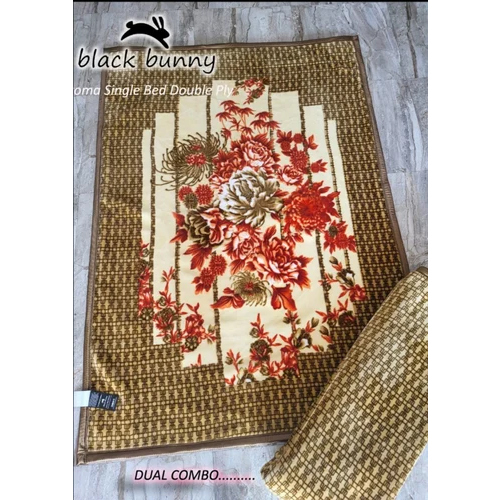 Single Bed Printed Mink Blanket