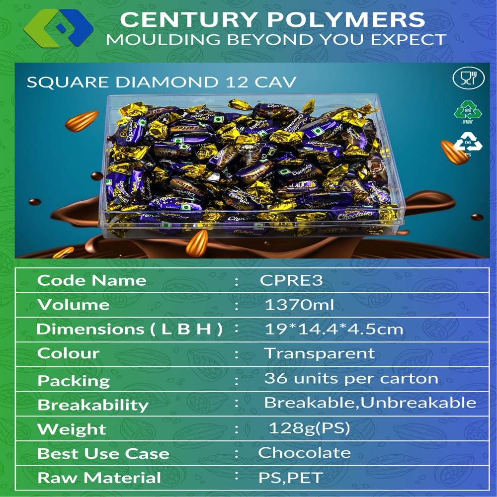SQUARE DIAMOND 12 CAVITY (CPRE3)