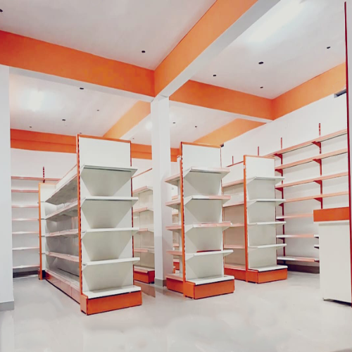Hypermarket Display Rack - Capacity: 50 Kg
