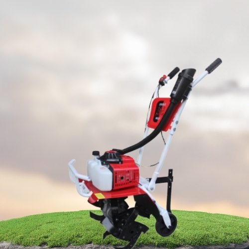 Mini Power Weeder - 4 Stroke - Color: Black & Red