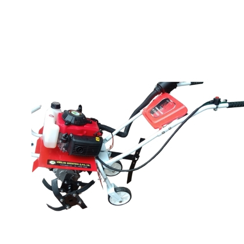 Mini Power Weeder - 4 Stroke - Color: Black & Red