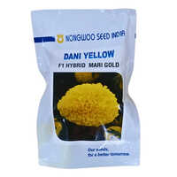 Marigold Dani Yellow 1000 Seeds - Cultivation Type: Organic