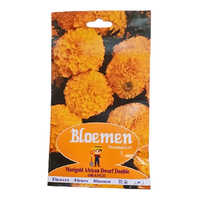Marigold African Dwarf Double Orange Home Gardening Imported Hybrid Seeds
