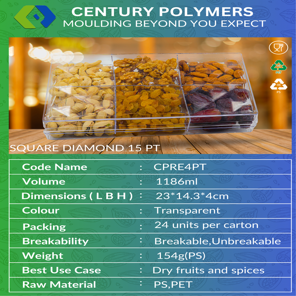 SQUARE DIAMOND 15 PT (CPRE4PT)