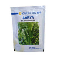 100g Aarya Hybrid Bhindi Seeds - Color: Black