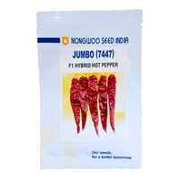 10g Jumbo-74470 Hybrid Hot Pepper Seeds - Color: Black