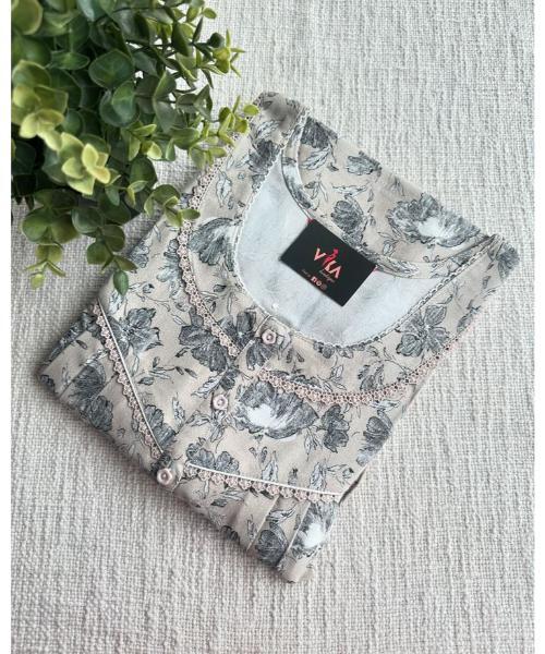 All size printed Alpine nighty