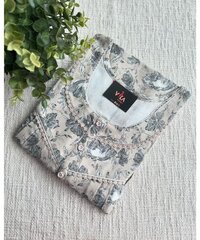 All size printed Alpine nighty