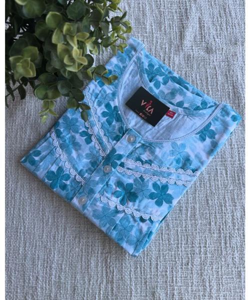 All size printed Alpine nighty