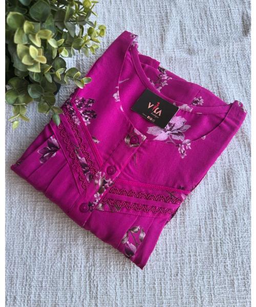 All size printed Alpine nighty