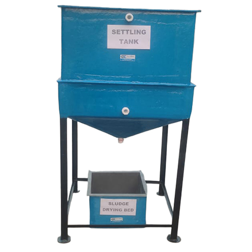 Settling Tank - Color: Blue