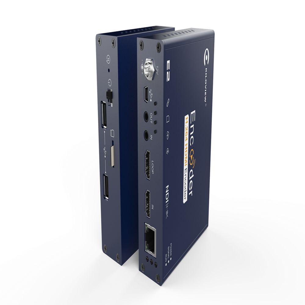 Kiloview E2 H.264 1080P HDMI to NDI Wired Video Encoder