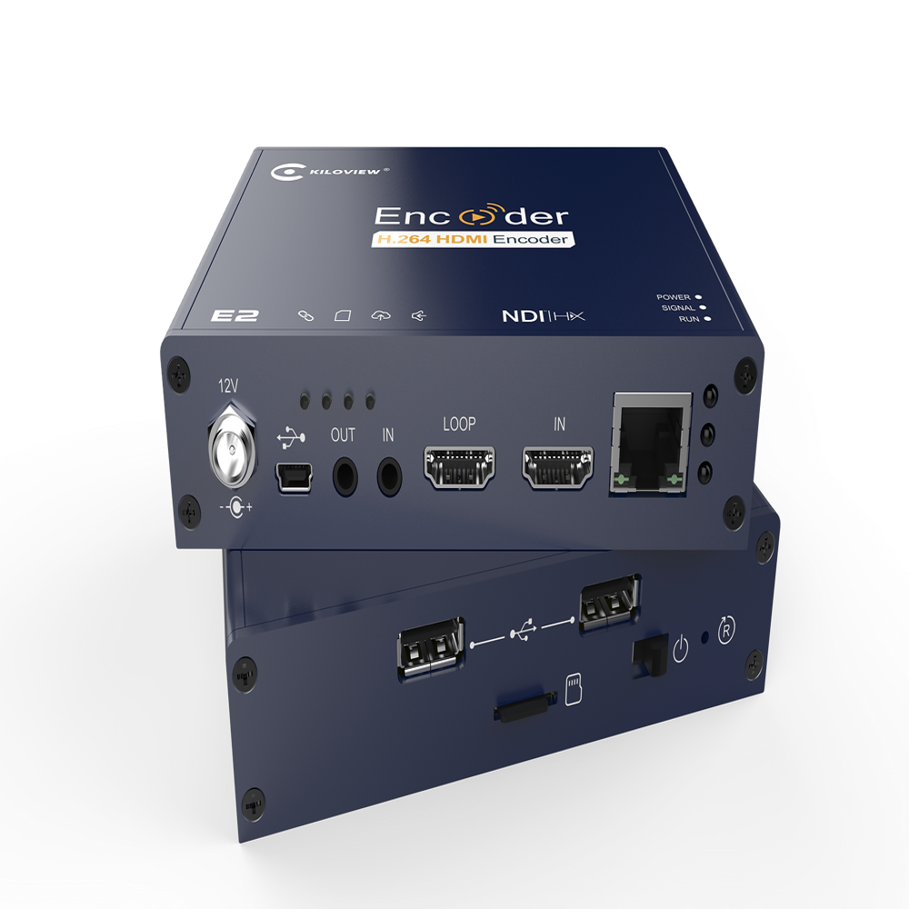 Kiloview E2 H.264 1080P HDMI to NDI Wired Video Encoder