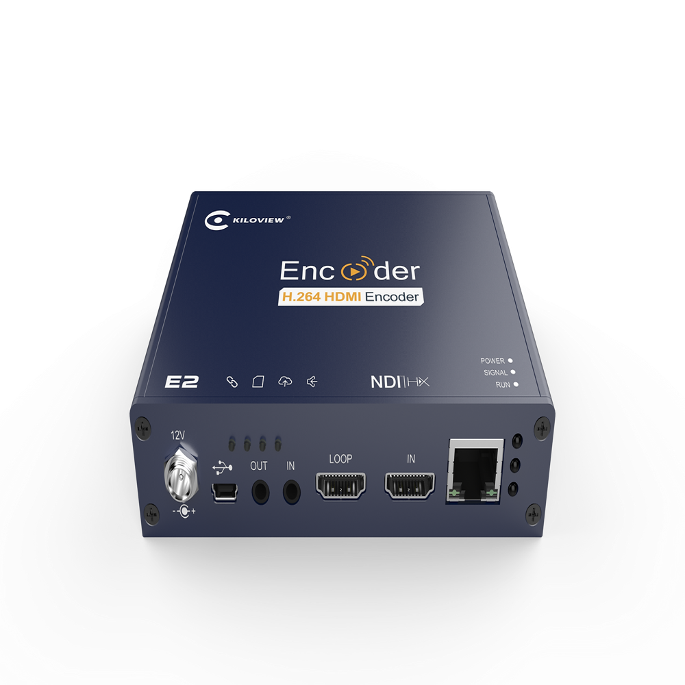 Kiloview E2 H.264 1080p Hdmi To Ndi Wired Video Encoder - Material: Metal