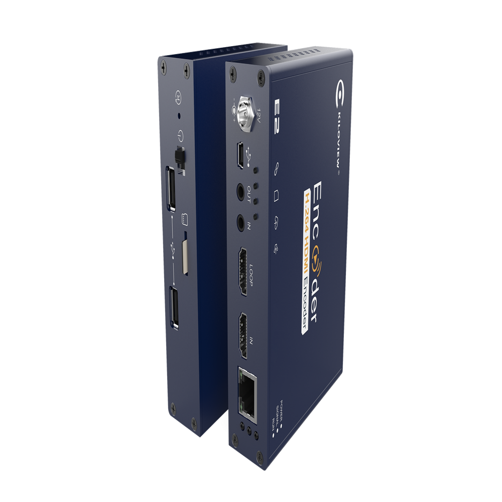 Kiloview E2 H.264 HDMI to IP Wired Video Encoder