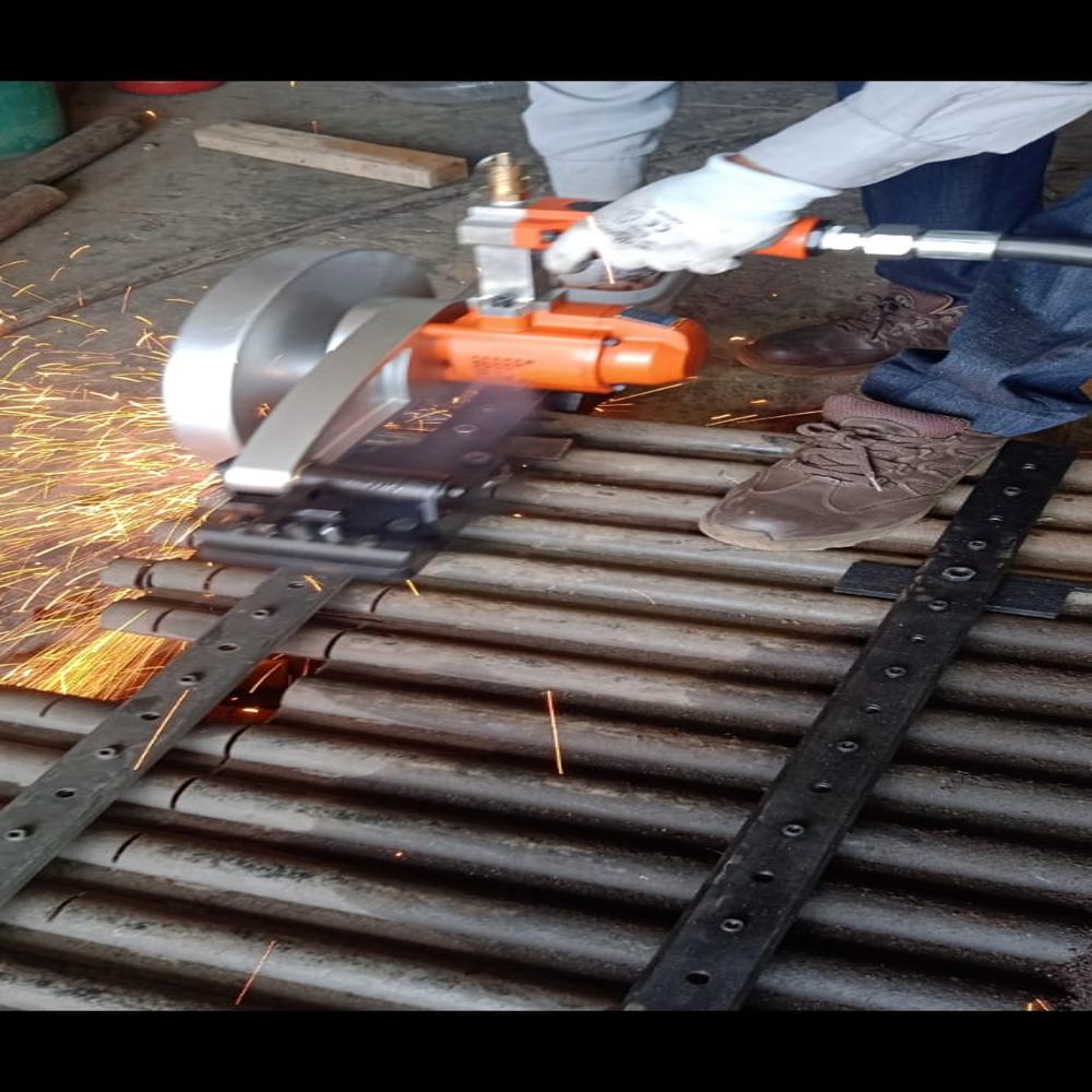 Boiler Panel  cutting machine