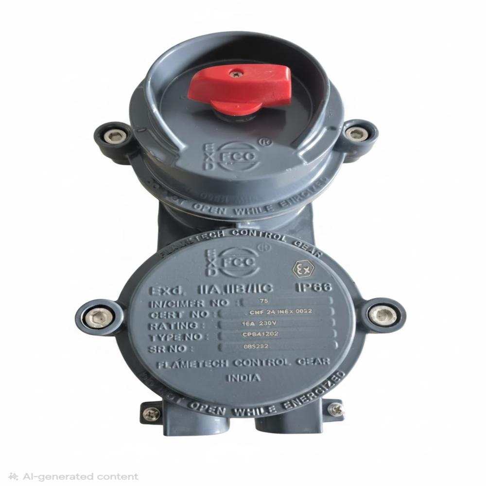 Rotary Flameproof Switch - Raw Material: Aluminium