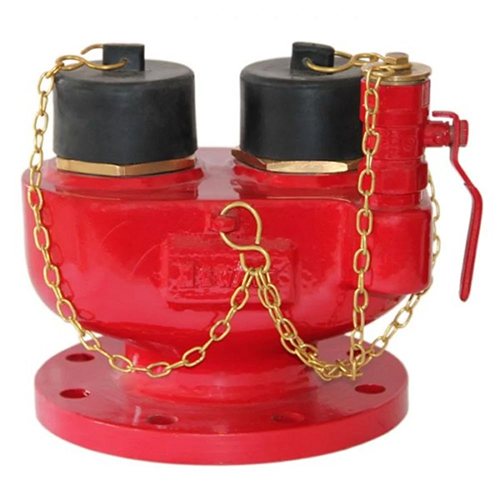 Breeching Inlet Valve - Color: Red