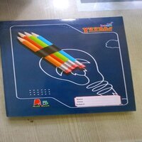 Yuvraj A5 Notebook 96 Page - Binding: Pin