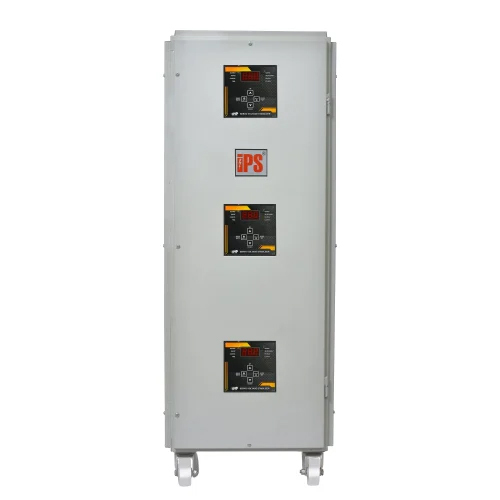 15KVA तीन चरण एयर कूल्ड सर्वो स्टेबलाइज़र्स (360-470V)