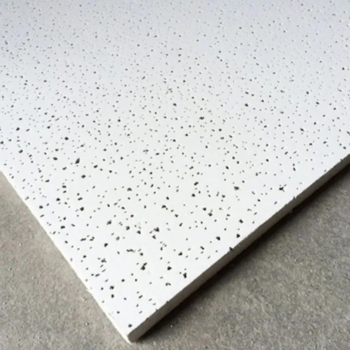 610 Mm X 610 Mm Mineral Fiber Ceiling Tiles - Color: Cream